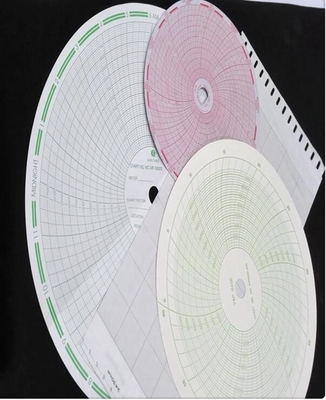 China Chart paper W7-150-100-6 for COBEX 7day 6 inches 152mm circular recording paper supplier