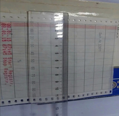 China Chart paper 34A1034  for  FISCHER  &amp; PORTER 100mmx15m roll recording paper supplier