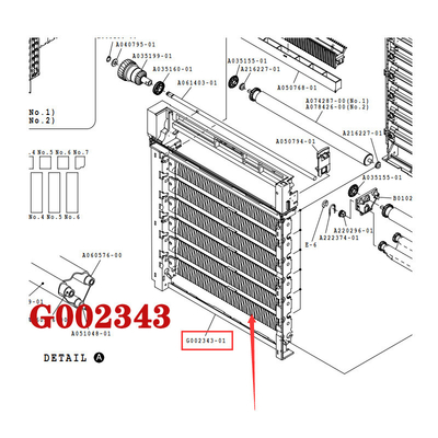China Noritsu QSS 29/32/37 Minilab Spare Part Rack G002344 G002343 supplier