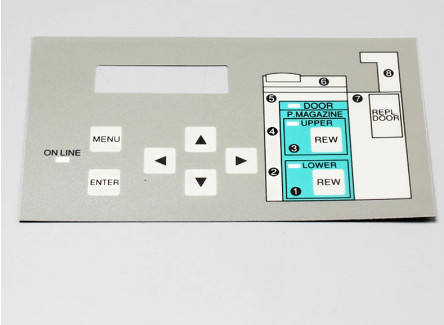 China Fuji Keyboard Overlay ( English Version ) for Fuji Frontier 350/355/370/375 Printer Digital Minilab Spare Parts Accessor supplier