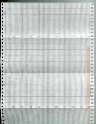 China Chart paper EH-51089 for CHINO EH,AH,ET Series 180mm x 20M Z-FOLD recording paper supplier