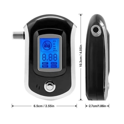 China AT6000 Mini Digital LCD Screen Breath Alcohol Tester Breathalyzer supplier