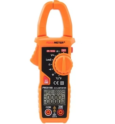 China Peak Meter PM2018B Digital Clamp Meter Tester Auto Range Voltage Current Resistance Frequency Temperature supplier