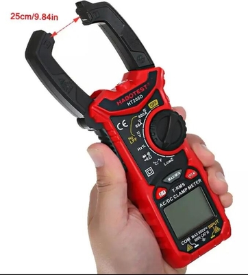 China HT206B Digital Clamp Meter AC Current Voltage Resistance Continuity Measuring Tester supplier