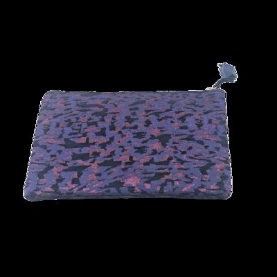 China CR-160 Women's Fashionable PU Leather Toiletry Bag Custom Logo Zipper Organizer Travel Cosmetic Makeup Portable Pebbled Leather Pouch supplier