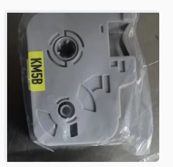 China KM5B label tape cassette For AJ Electronic Lettering Machine, Cable ID Printer,Wire Marker supplier