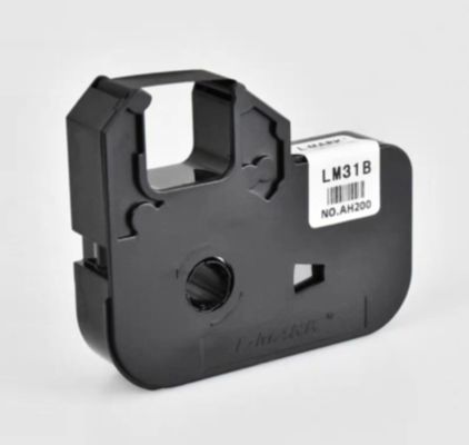 China LM31B black printer ribbon cassette for LK-320 / 330 / 340 Electronic Lettering Machine supplier