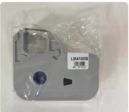 China LM4100B black printer ribbon cassette for L MARK Electronic Lettering Machine supplier