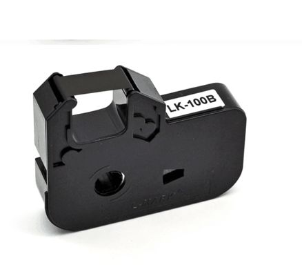 China LK-100B black printer ribbon cassette for L MARK Electronic Lettering Machine supplier