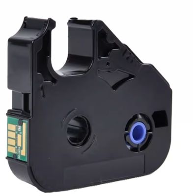 China HM-LB-12BI LB C-100 C-200 C-210 white printer ribbon cassette Electronic Lettering Machine label printer 100m supplier