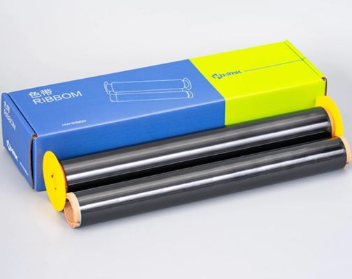 China Black Print label tape HMK HLB-300 29cm*100m Sign Sticker Wide Format Logo supplier