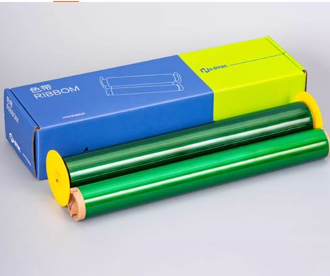 China Green Print label tape SR-202G 22cm*100m Sign Sticker Wide Format Logo supplier