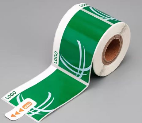 China Green Print label tape GE-5070L 50mm*70mm Sign Sticker supplier