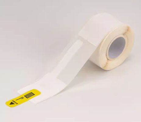 China White Print label tape GE-16W 26mm*79mm Sign Sticker supplier