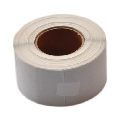 China Silver Print label tape RA-0005 40*24mm Sign Sticker supplier