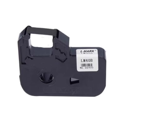 China LM-40B LM40B black label tape cassette for LK Electronic Lettering Machine supplier