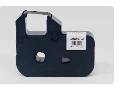 China LM-31B(C) LM31B(C) black label tape cassette for LK-320 / LK-340 Electronic Lettering Machine supplier