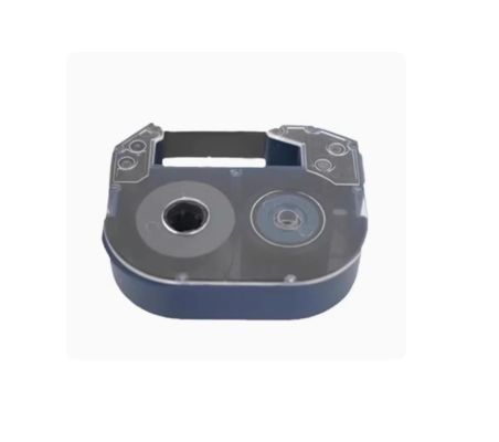 China LM03B black shrink tube label tape cassette compatible for L MARK Electronic Lettering Machine supplier