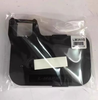 China M-360B Black label tape cassette for L-MARK Electronic Lettering Machine tube printer supplier