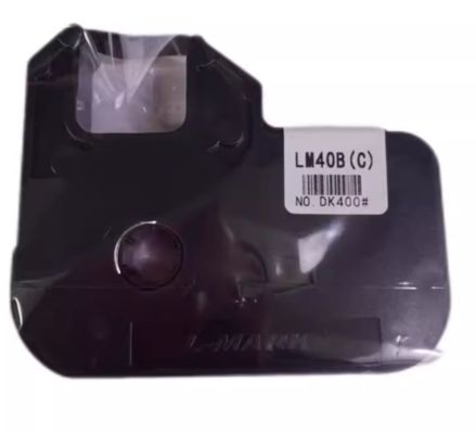 China LM-40B LM40B black label tape cassette for L-mark LK Electronic Lettering Machine supplier