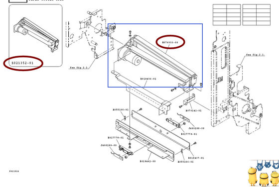 China Noritsu QSS 29/32/37/75/76/77 Minilab Cutter Unit H076033 Z021352 supplier