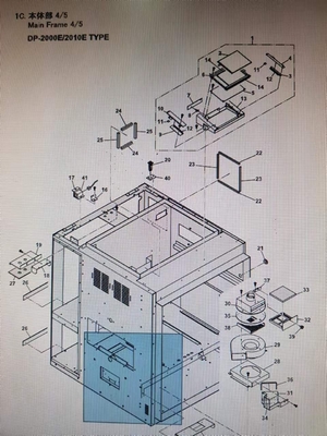 287071200 Konica Minilab Spare Part Board Used supplier