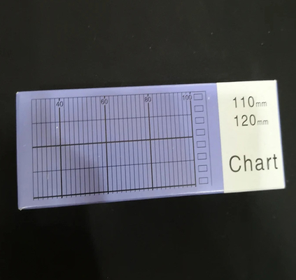 Chart paper EL05009 for CHINO AL,EL,EM Series Z-FOLD CHART 100mm (114mm) recording paper EL05081 supplier