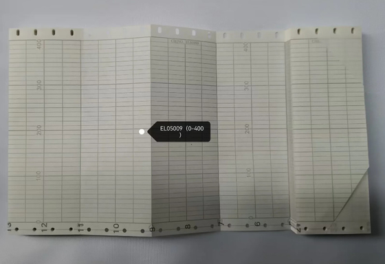 Chart paper EL05009 for CHINO AL,EL,EM Series Z-FOLD CHART 100mm (114mm) recording paper EL05081 supplier