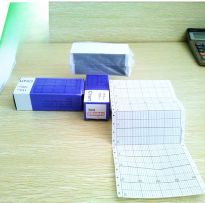 Chart paper EL05009 for CHINO AL,EL,EM Series Z-FOLD CHART 100mm (114mm) recording paper EL05081 supplier