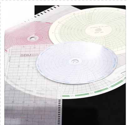 Chart paper 500P1225-116 for ABB fulscope ERC Series 12” circular 12 hour recording paper supplier