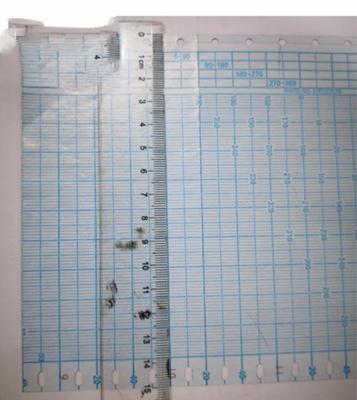 TOKIMEC CR-4 COURSE RECORDER CHART PAPER 120103310 supplier