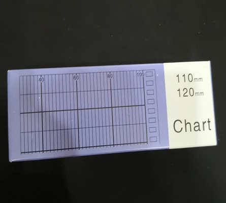 Chart paper EM001 for CHINO AL,EL,EM Series Z-FOLD CHART 100mm (114mm) recording paper EM104N, EM01002,EM13001 supplier