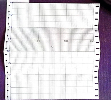 Chart paper EM001 for CHINO AL,EL,EM Series Z-FOLD CHART 100mm (114mm) recording paper EM104N, EM01002,EM13001 supplier