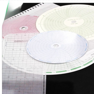 Chart paper 500P1225-85 for ABB fulscope ERC Series 12” circular 12 hour recording paper supplier