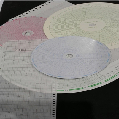 Chart paper 500P1225-85 for ABB fulscope ERC Series 12” circular 12 hour recording paper supplier