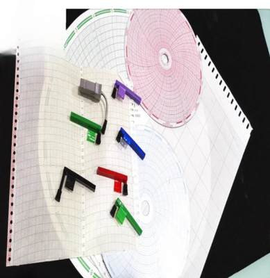 Chart paper 500P1225-85 for ABB fulscope ERC Series 12” circular 12 hour recording paper supplier