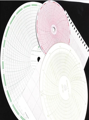 Chart paper 500P1225-85 for ABB fulscope ERC Series 12” circular 12 hour recording paper supplier