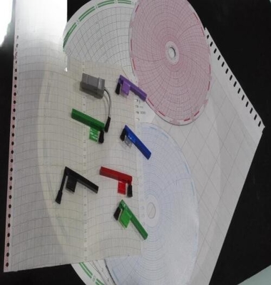 Chart paper 46187045-075 for HONEYWELL DPR100 A,DPR100B Z-FOLD recording paper 46187045-050, 46187045-065 supplier