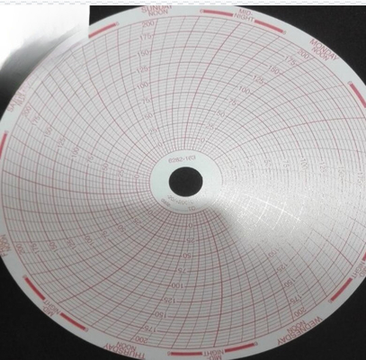 Chart paper C6282-168 for sanyo Freezer 152mm circular recording paper supplier
