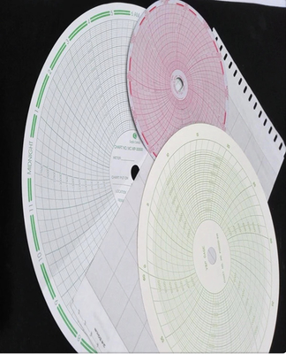 Chart paper 500P1225-537 for ABB fulscope ERC Series 12” 48 hour  circular recording paper supplier
