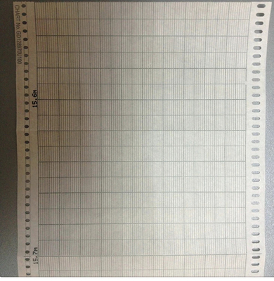 Chart paper GD200103 for CHESSELL/EUROTHERM 270mm*16M Z-FOLD recording paper supplier
