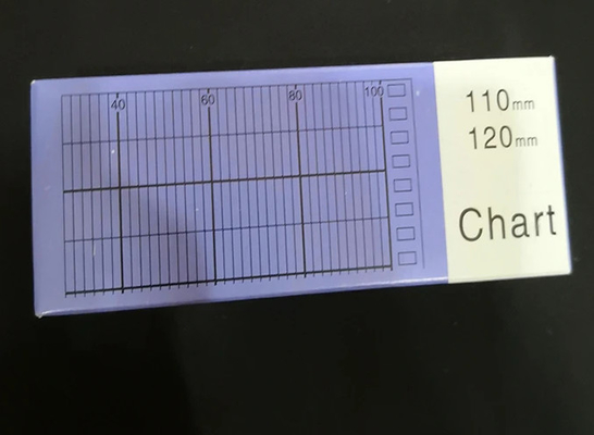 Chart paper GD200190 for CHESSELL/EUROTHERM 120mm*16M Z-FOLD recording paper supplier