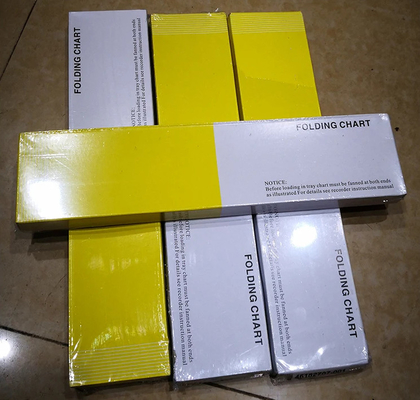 Chart paper GD248010U075 for CHESSELL/EUROTHERM 275mm*20M Z-FOLD recording paper supplier