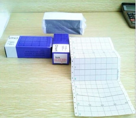 Chart paper EL01002 for CHINO EL Series 100mm (114mm) Z-FOLD recording paper  EL05009, EL05047,EL05121 supplier
