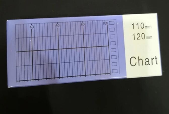 Chart paper 1022801-100 for CHESSELL/EUROTHERM  120mm*16M Z-FOLD recording paper supplier
