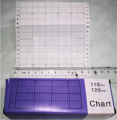 Chart paper 1022801-100 for CHESSELL/EUROTHERM  120mm*16M Z-FOLD recording paper supplier