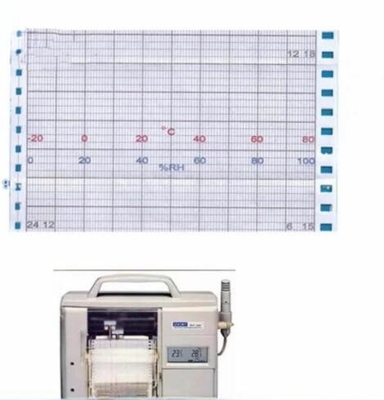 SEKONIC Temperature and Humidity Recorder ST-50A Z-Fold CHART PAPER HE0140010 supplier