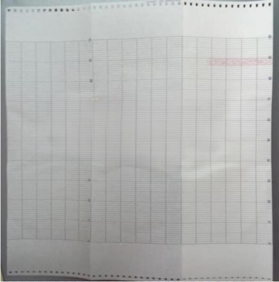 For YOKOGAWA CHART RECORDER HR2300,DR240,DR230,HR2400 Z-FOLD PAPER B9627AY supplier