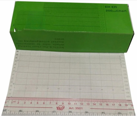 Chart paper EH05044 for CHINO EH,AH,ET Series 180mm x 20M Z-FOLD recording paper EH05044 supplier