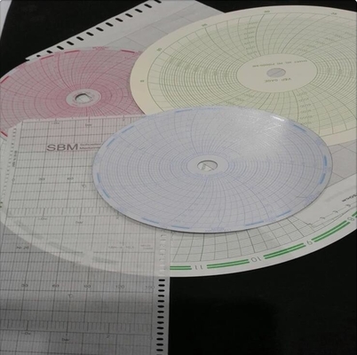 Circle chart paper 123-319-08 20000PSI for DEWIT chart recorder 4892 and RESATO chart recorder rpx-192-XH supplier